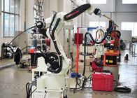 نظم أتمتة الروبوتية الفولاذ المقاوم للصدأ ، أنابيب العادم السيارات الروبوتية آلة لحام ذراع