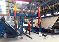2000mm Web Height H Beam Line، Automatic T Type SAW H Beam Cutting Machine