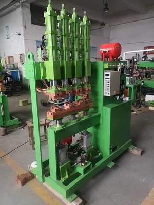 ثلاجة مكثف سلك آلة لحام أوتوماتيكية 150KVA متعدد الرأس 380V