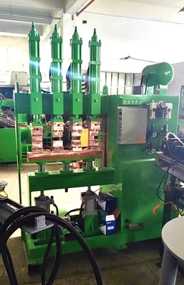 ثلاجة مكثف سلك آلة لحام أوتوماتيكية 150KVA متعدد الرأس 380V