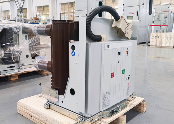 12KV داخلي قابل للسحب فراغ قواطع دوائر 1250A VCB عالية الجهد AC للمفاتيح الكهربائية