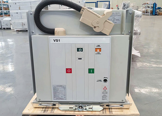 12KV داخلي قابل للسحب فراغ قواطع دوائر 1250A VCB عالية الجهد AC للمفاتيح الكهربائية