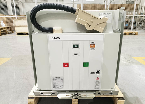 قواطع دوائر الفراغ عالية الجهد قابل للسحب ثلاث مراحل AC 50HZ 1250A 220V