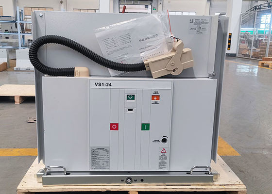 1250-31.5 قاطع دائرة الفراغ عالي الجهد VS1 مع نوع قابل للسحب DC110V