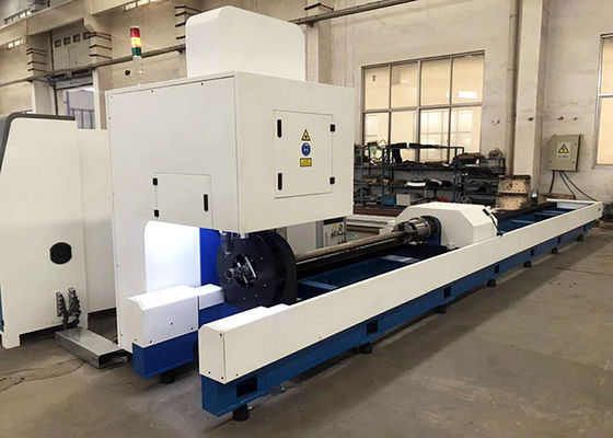 رايكوس IPG آلة قطع الأنابيب CNC 6000W أحمر أسود عالية الكفاءة FL-T-6000W