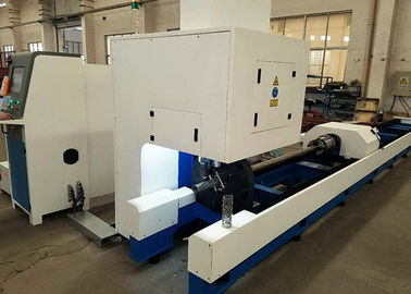 500W ~ 4KW آليّ cnc أنبوب عمليّة قطع آلة عال عمليّة قطع سرعة 1070nm موجة