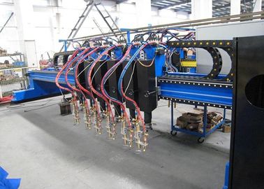 آلة قطع البلازما CNC ذات جسر الرافعة الأوتوماتيكي مع مشاعل قطع الشعلة المتعددة