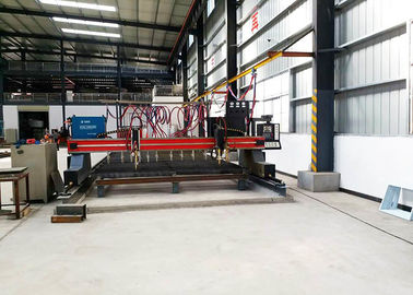 CNC5-4000X14000 نوع جسر الرافعة متعدد الرأس قطاع آلة قطع الشعلة والبلازما