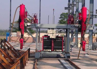 خط اللحام ذو العارضة H الغاطسة ، آلة قطع الغاز نوع القارب المزدوج