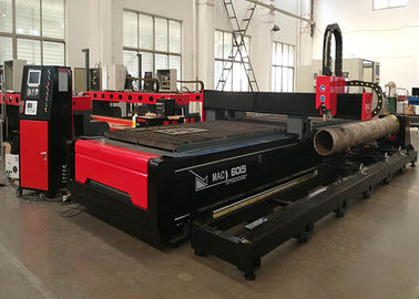 لوحة معدنية سميكة والصلب أنبوب CNC آلة قطع البلازما مع الولايات المتحدة الأمريكية Hypertherm
