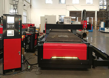 لوحة معدنية سميكة والصلب أنبوب CNC آلة قطع البلازما مع الولايات المتحدة الأمريكية Hypertherm