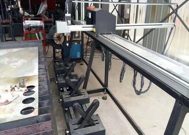 3 محور CNC تقاطع آلة قطع الأنابيب لهب البلازما مع برنامج التقنية الراقية